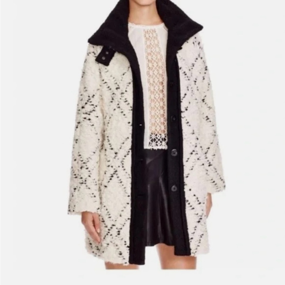 Free People Black and White Jacket